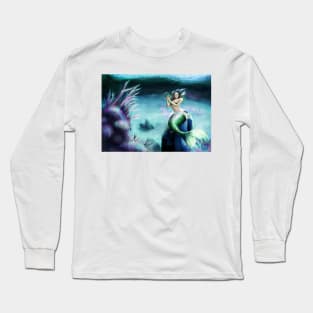 Mermaid in Tranquility Long Sleeve T-Shirt